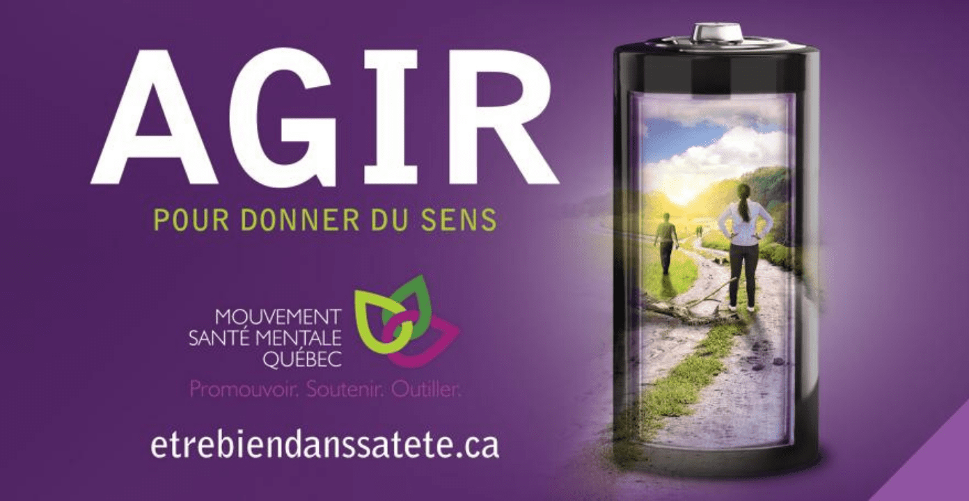 Agir pour donner du sens - Santé Mentale Québec Lac-Saint-Jean