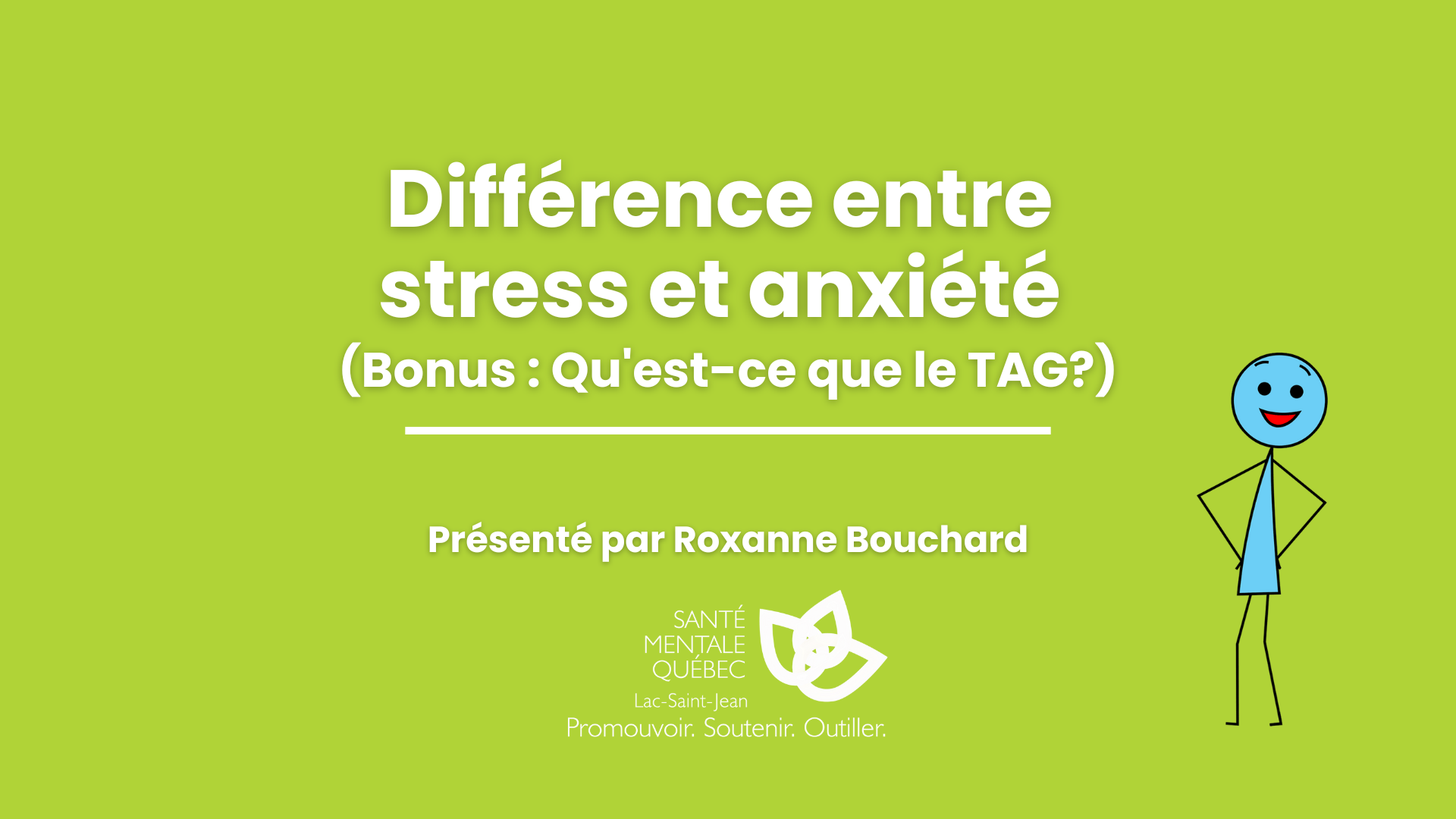 Différence entre stress et anxiété (capsule-vidéo)